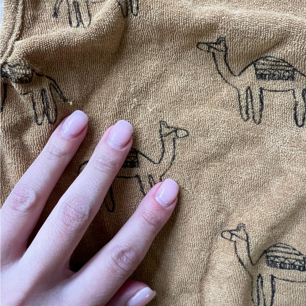 Camel Terry romper - Picture 2 of 3